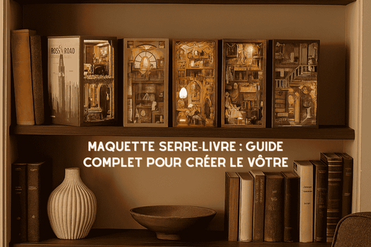 Maquette serre-livre : guide complet pour créer le vôtre