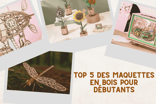 Top 5 des maquettes en bois pour débutants