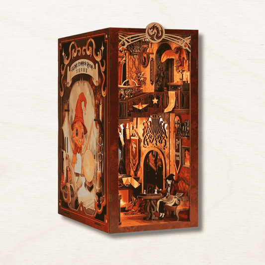 Book Nook Flame Common Room