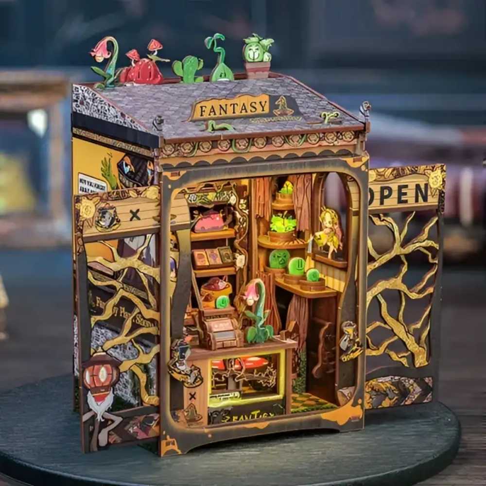 book nook sorcier : fantasy plant shop