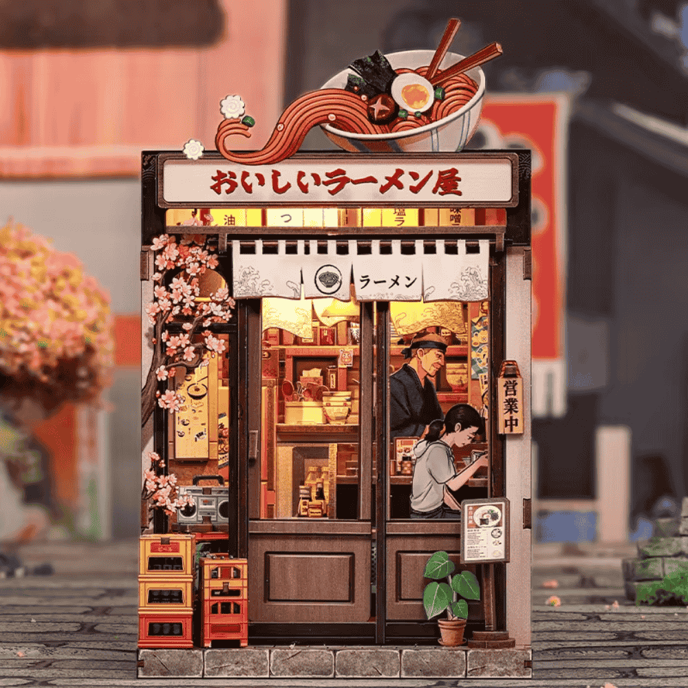 Book Nook Ramen Japonais EcoCraft