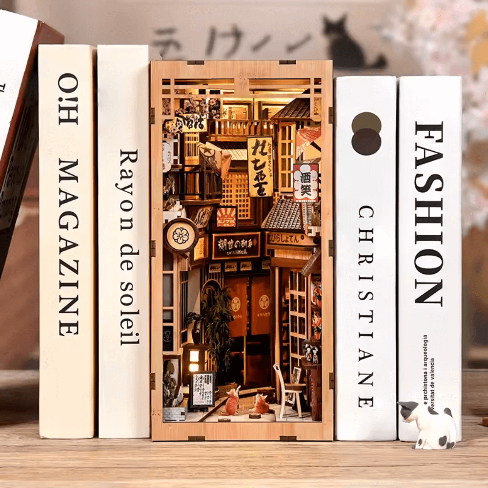 Book Nook Yokamachi : la ruelle des chats EcoCraft