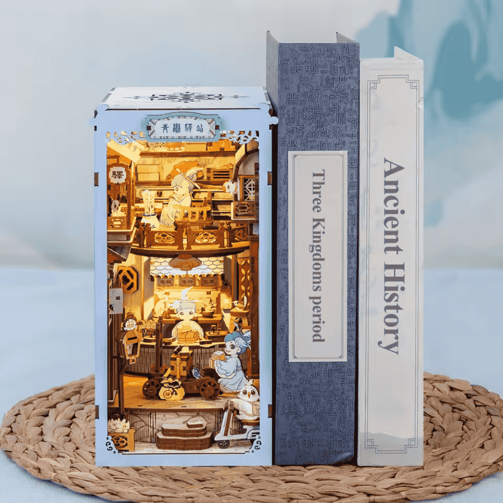 Book nook : loge du phénix azur EcoCraft