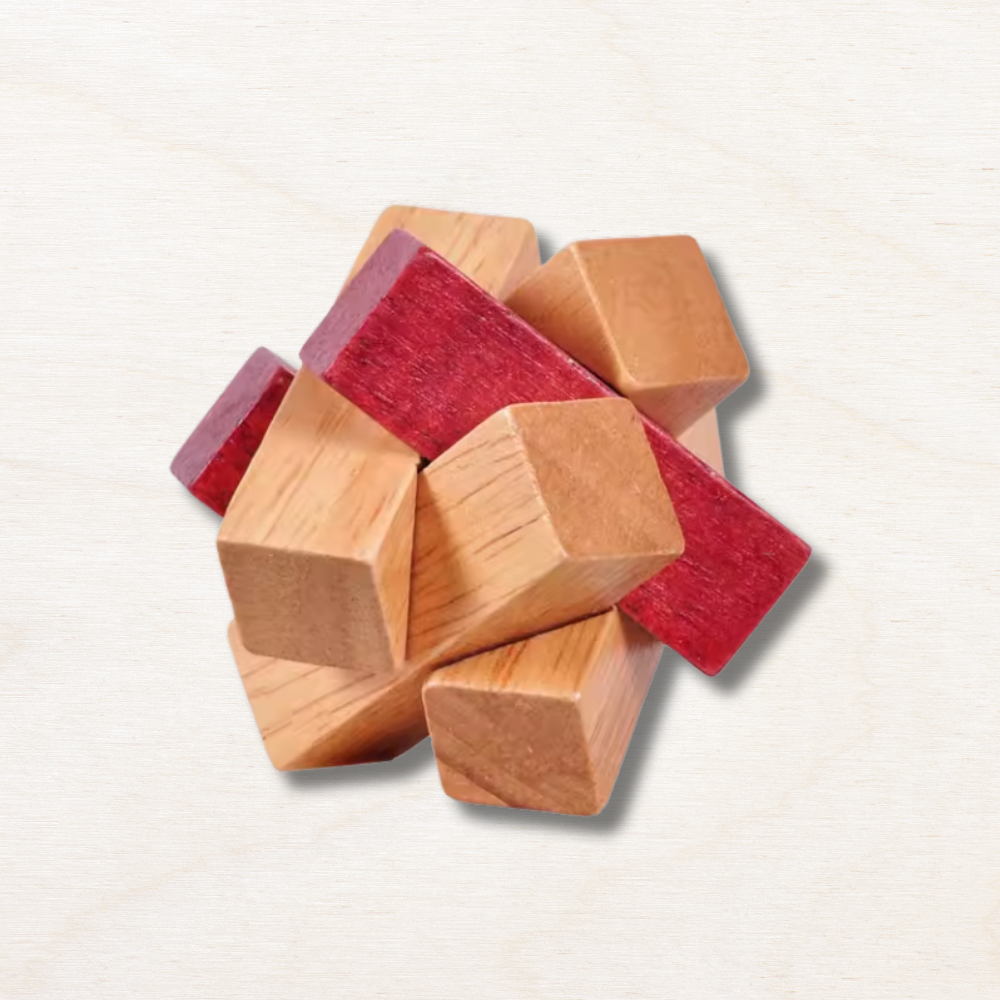 Casse tête en bois tourbillon EcoCraft