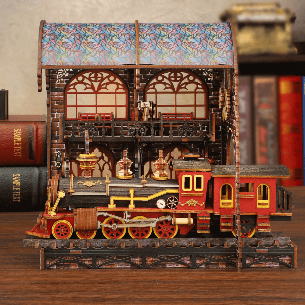 Maison Miniature Train - ZERO PIATFORM EcoCraft