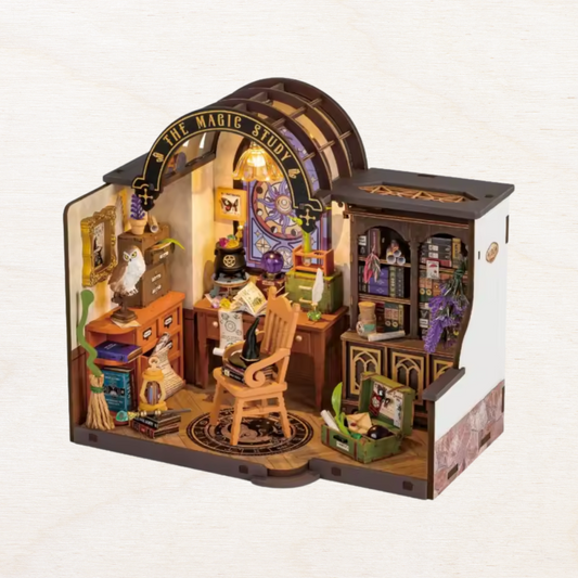 maison miniature de poupée : the magic studio