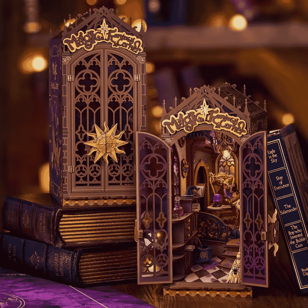 Book Nook Coin Magique