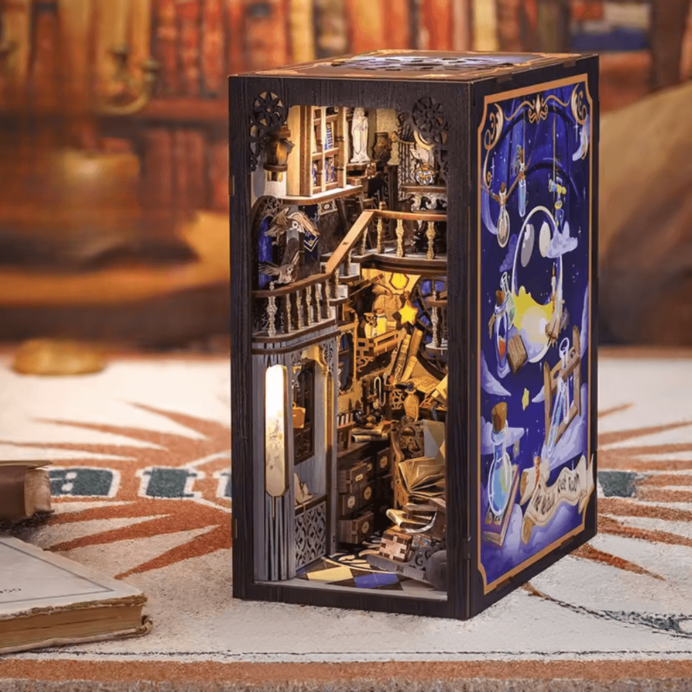 un book nook inspirérer de l'univers d'Harry Potter