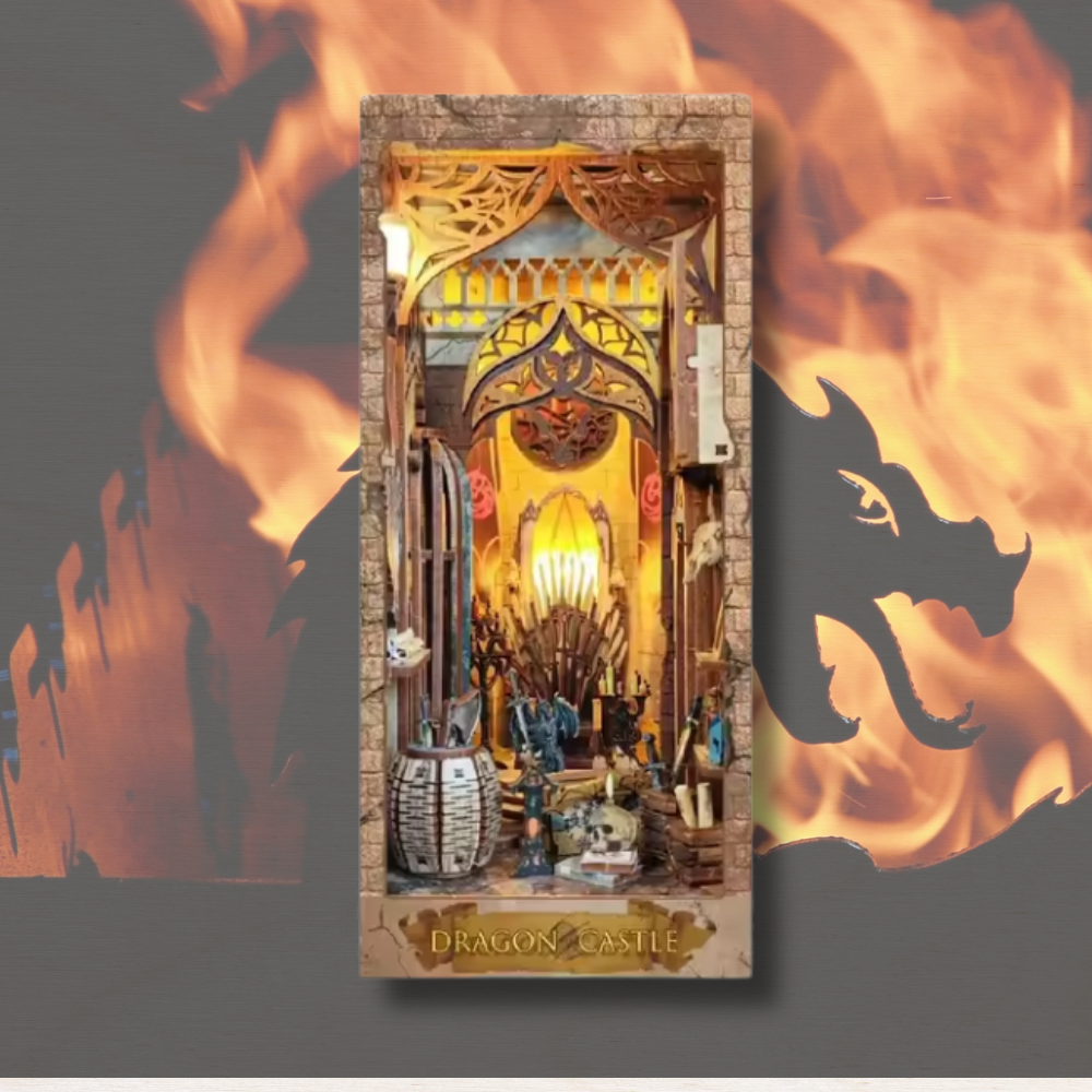 book nook dragon EcoCraft