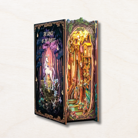 book nook en bois foet de licrone