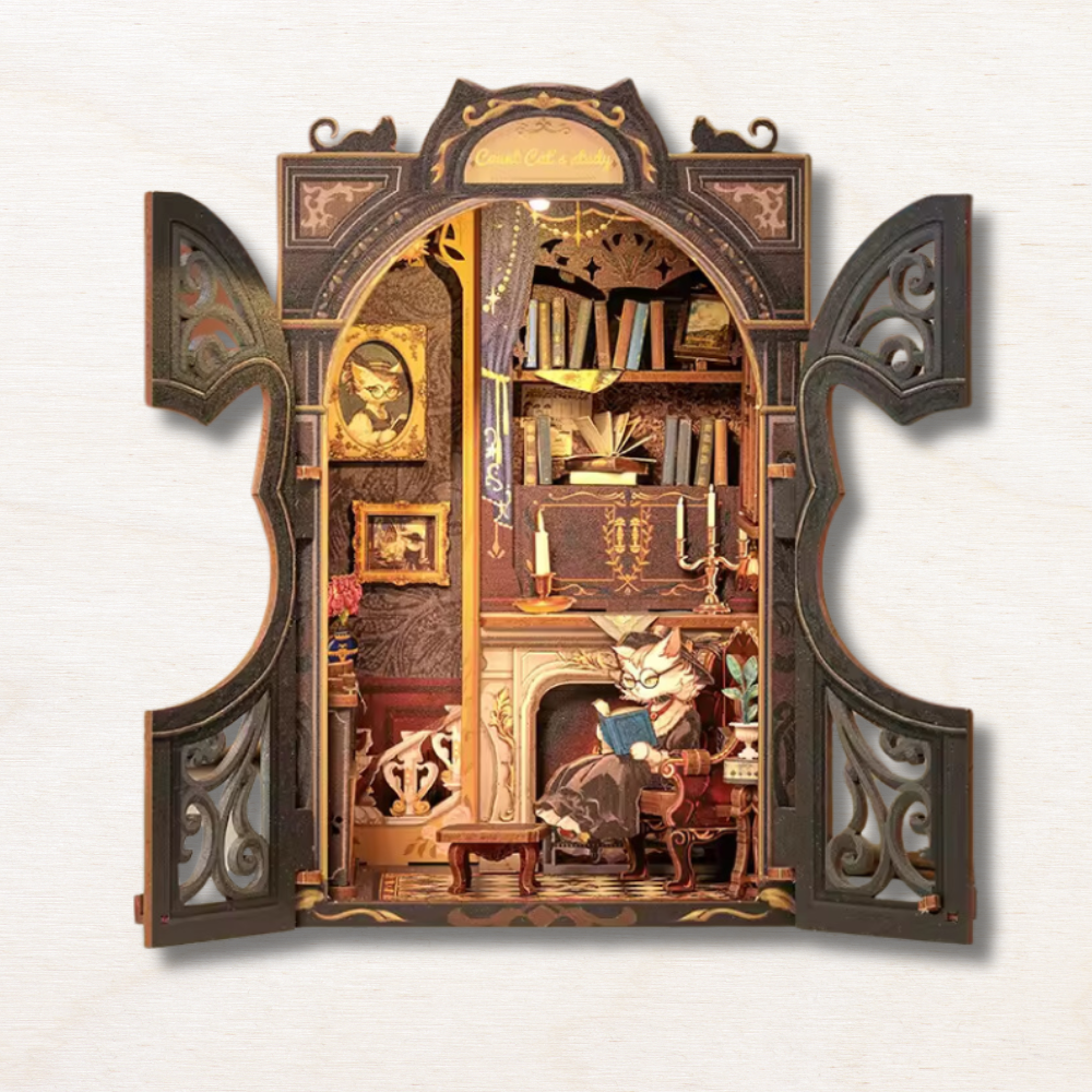 book nook maison du chat