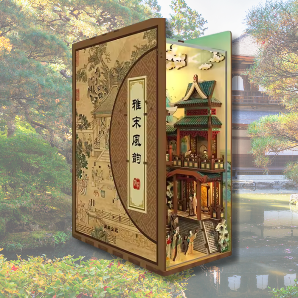 Book Nook : Temple Asiatique