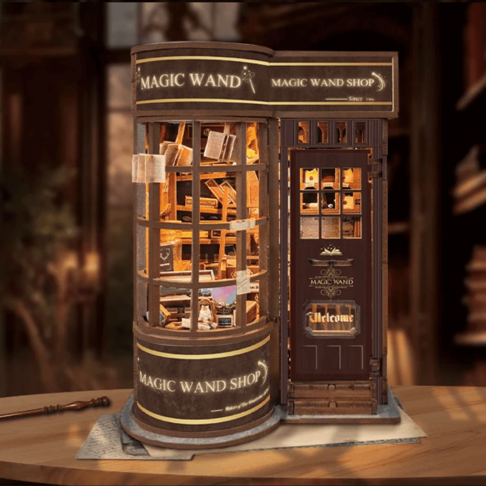 Book Nook Magic Wand Shop EcoCraft
