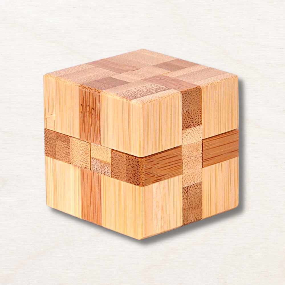 Casse tête en bois - Carré ! EcoCraft