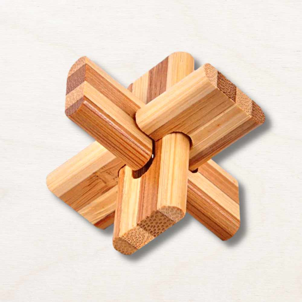Stimulez votre esprit avec notre casse tête en bois - Croix ! – EcoCraft