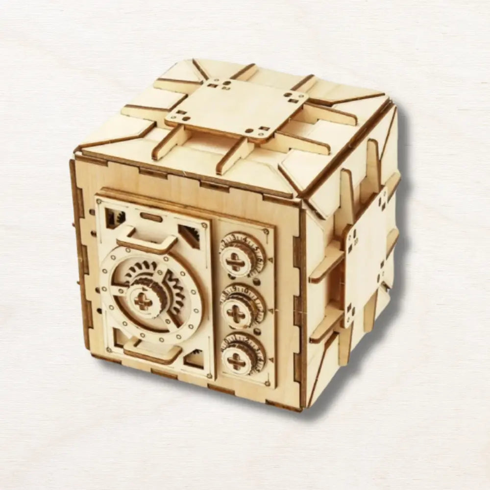 casse tête boite secrète : coffre fort ! EcoCraft