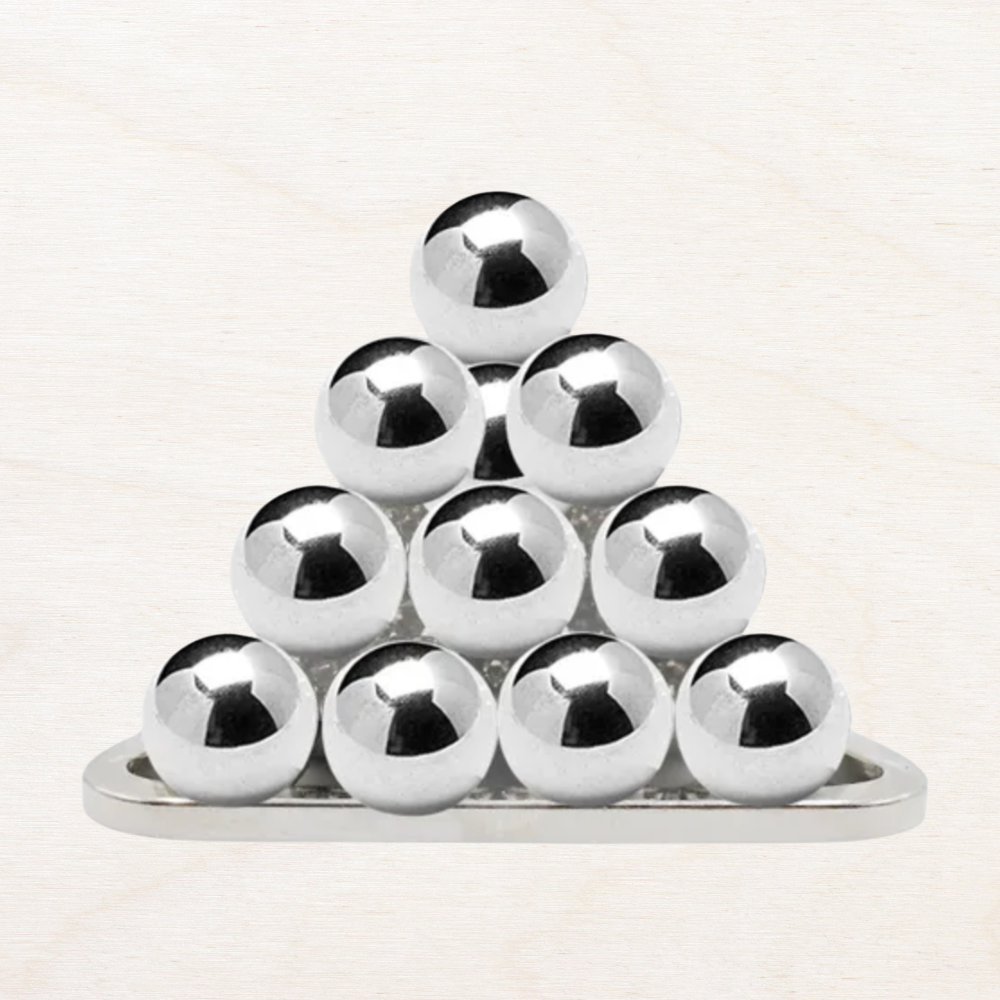 casse-tête en métal pyramide !