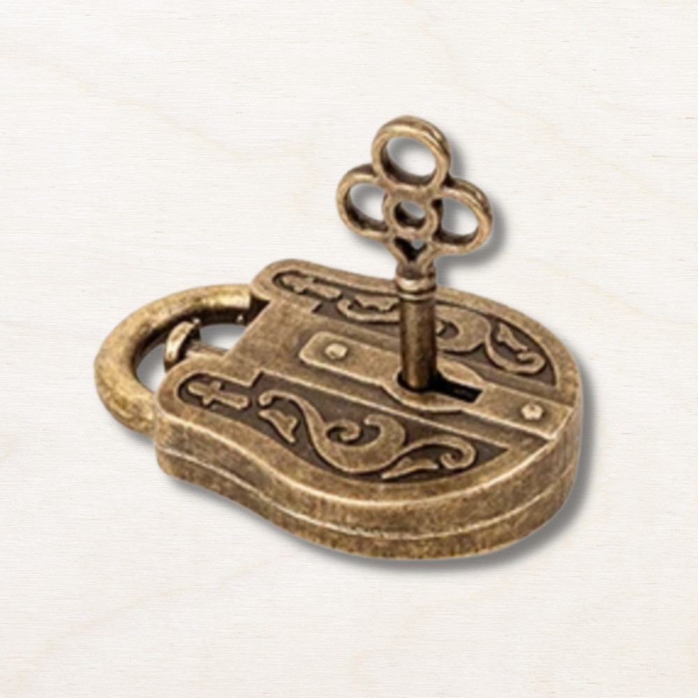 Casse-tête en métal : Cadenas !