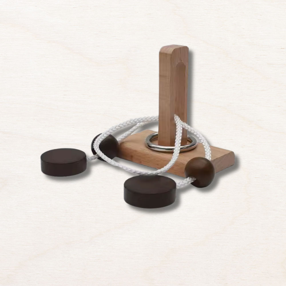 Casse tête corde une colonne