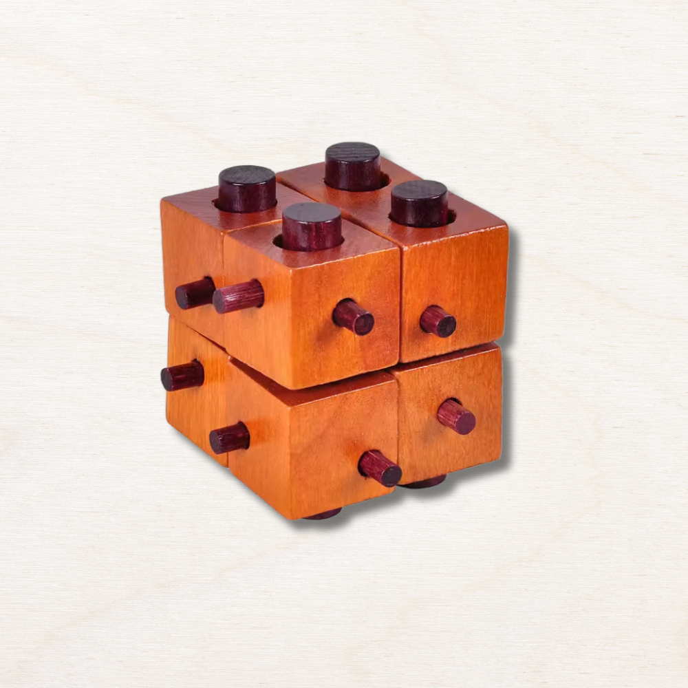 Casse tête carré en bois EcoCraft