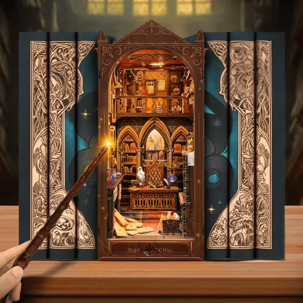 Book Nook Magic Office EcoCraft