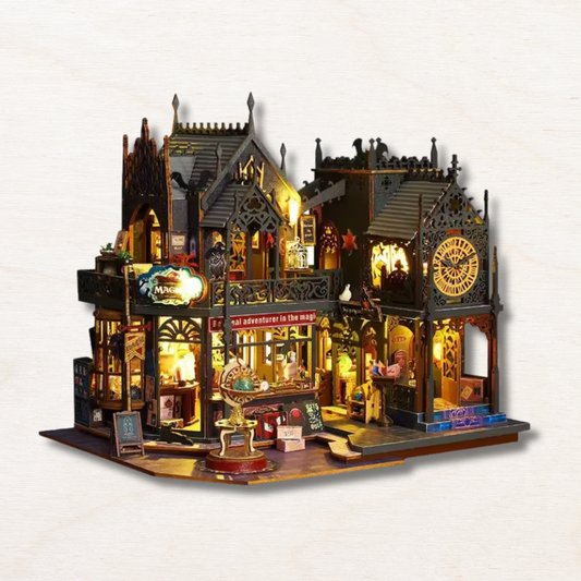 maison miniature école des sorciers