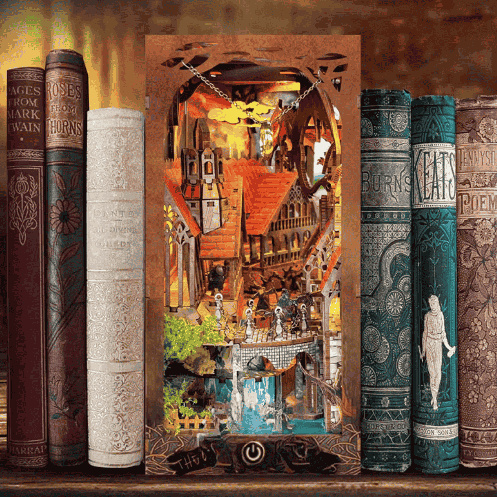 book nook style lord of the rings