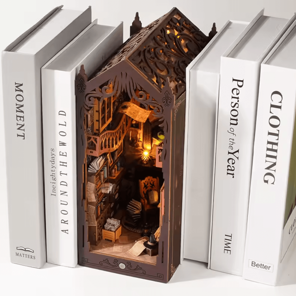 Book Nook Magic Library EcoCraft