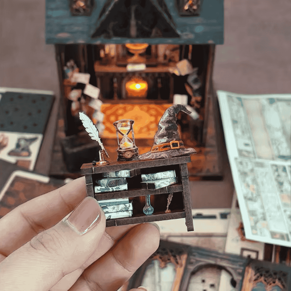 Book Nook Cabane Magic EcoCraft