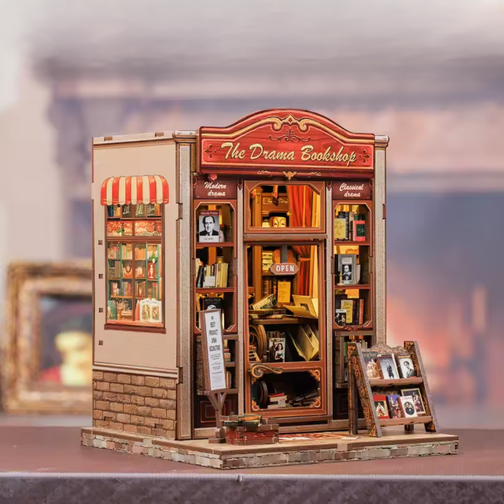 maison miniature : Bookshop