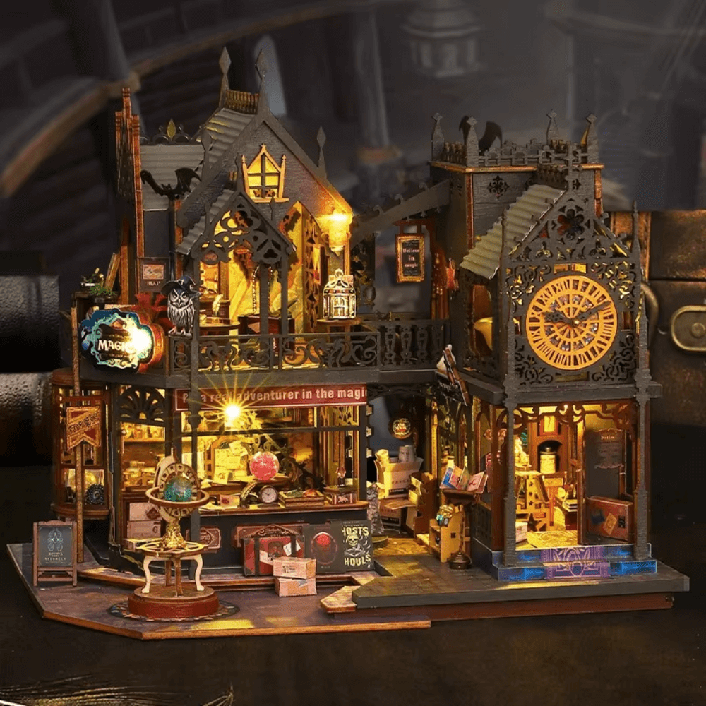 maison miniature école des sorciers EcoCraft