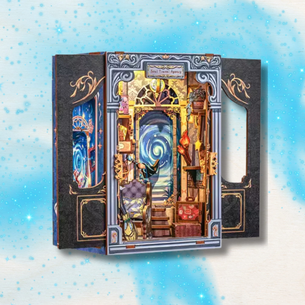 Maison Miniature en bois merlin l'enchanteur