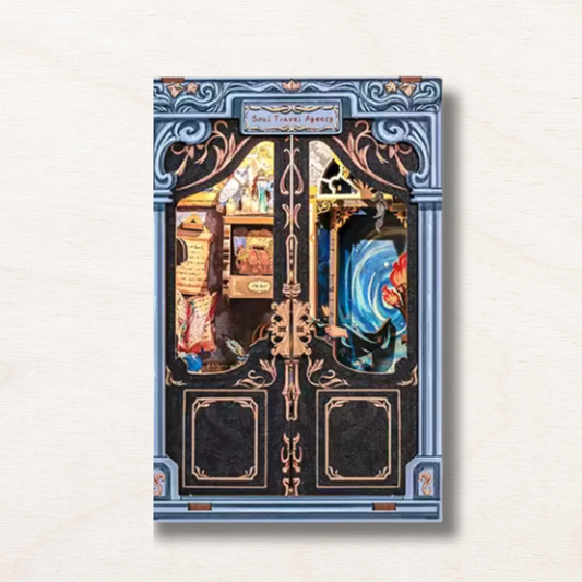 Maison Miniature en bois merlin l'enchanteur