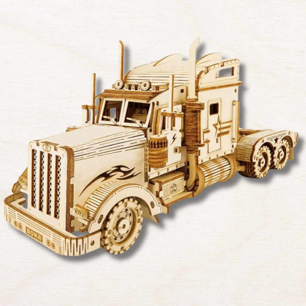 Maquette en bois : Camion ! EcoCraft
