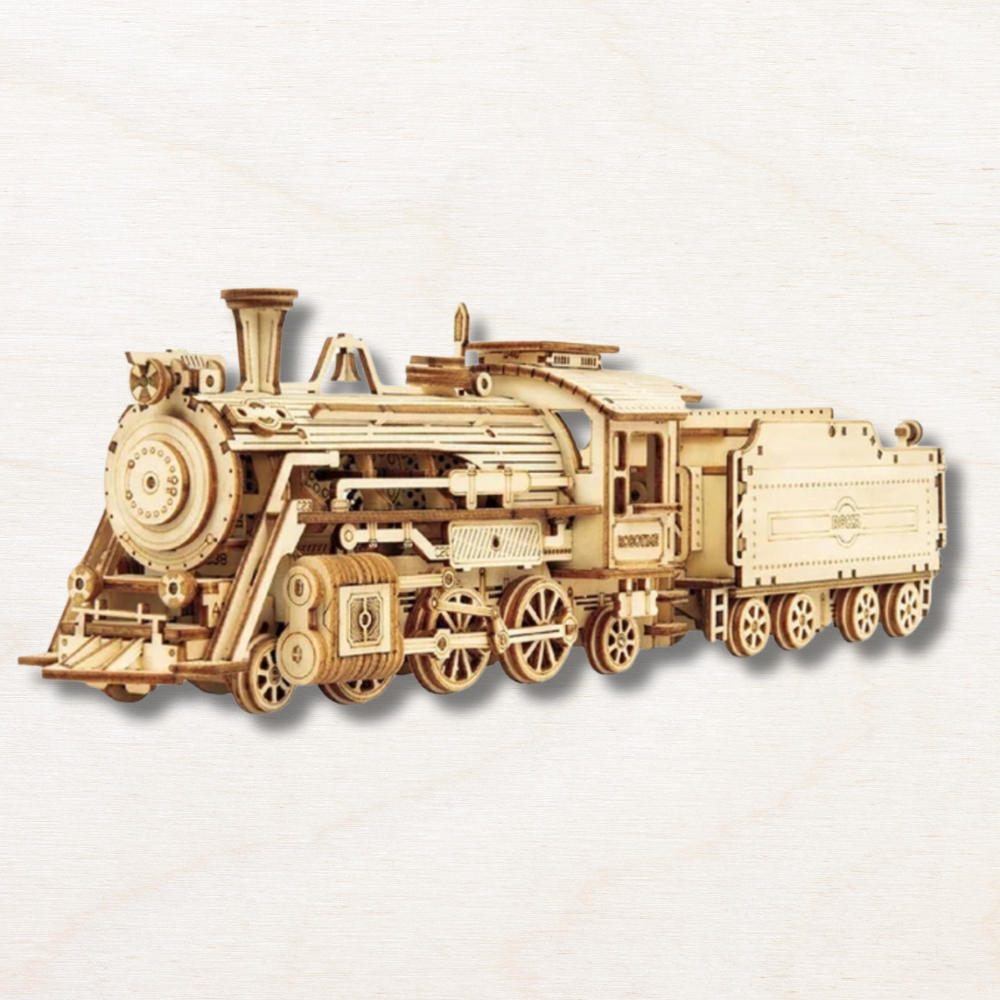 Maquette en bois : Locomotive ! EcoCraft