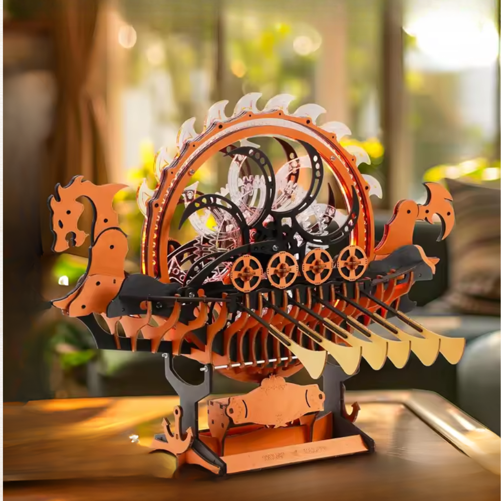 maquette bateau en bois - viking EcoCraft