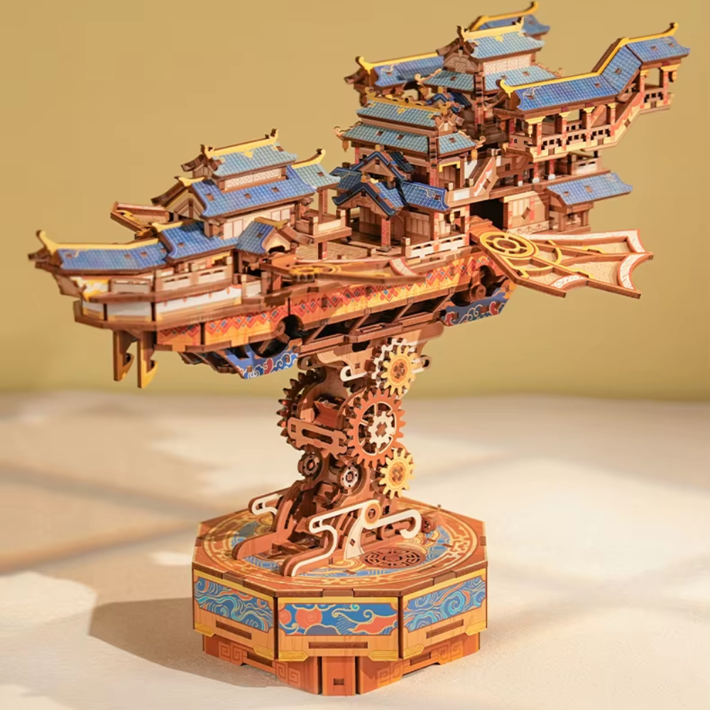 Maquette en bois Bateau japonais