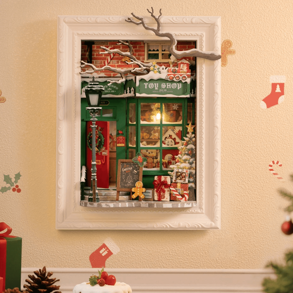 Diorama : La Boutique du Père Noël