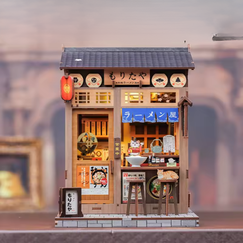 maquette maison japonaise en bois