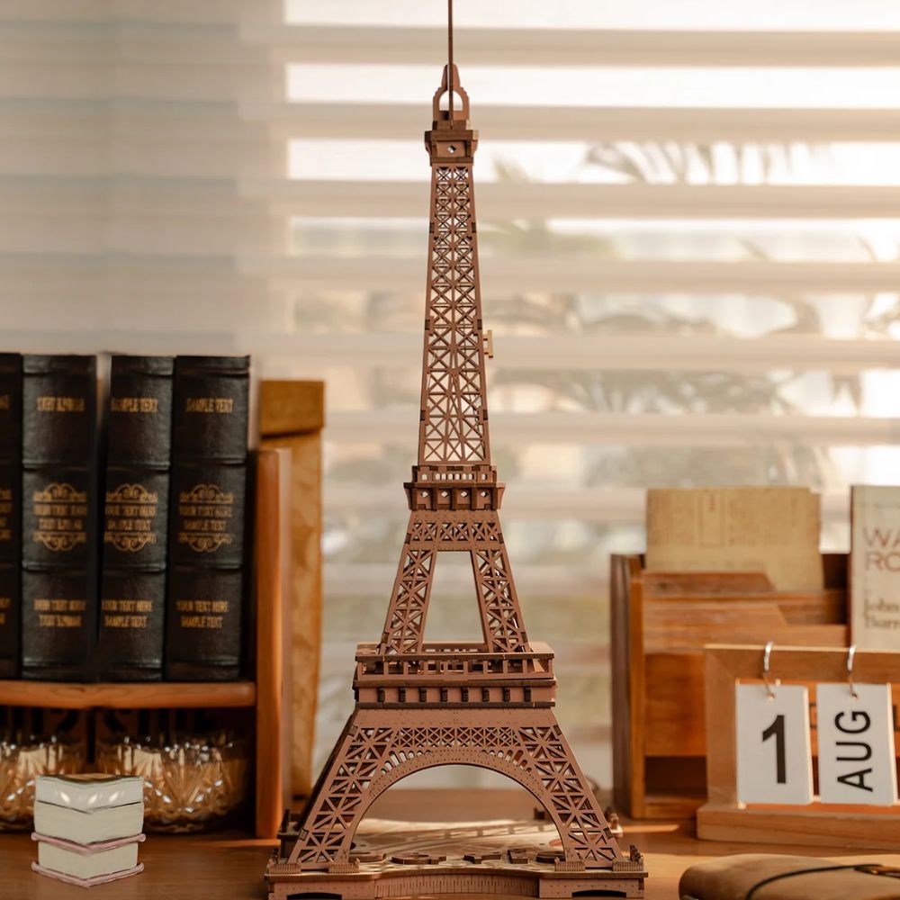 maquette en bois tour eiffel