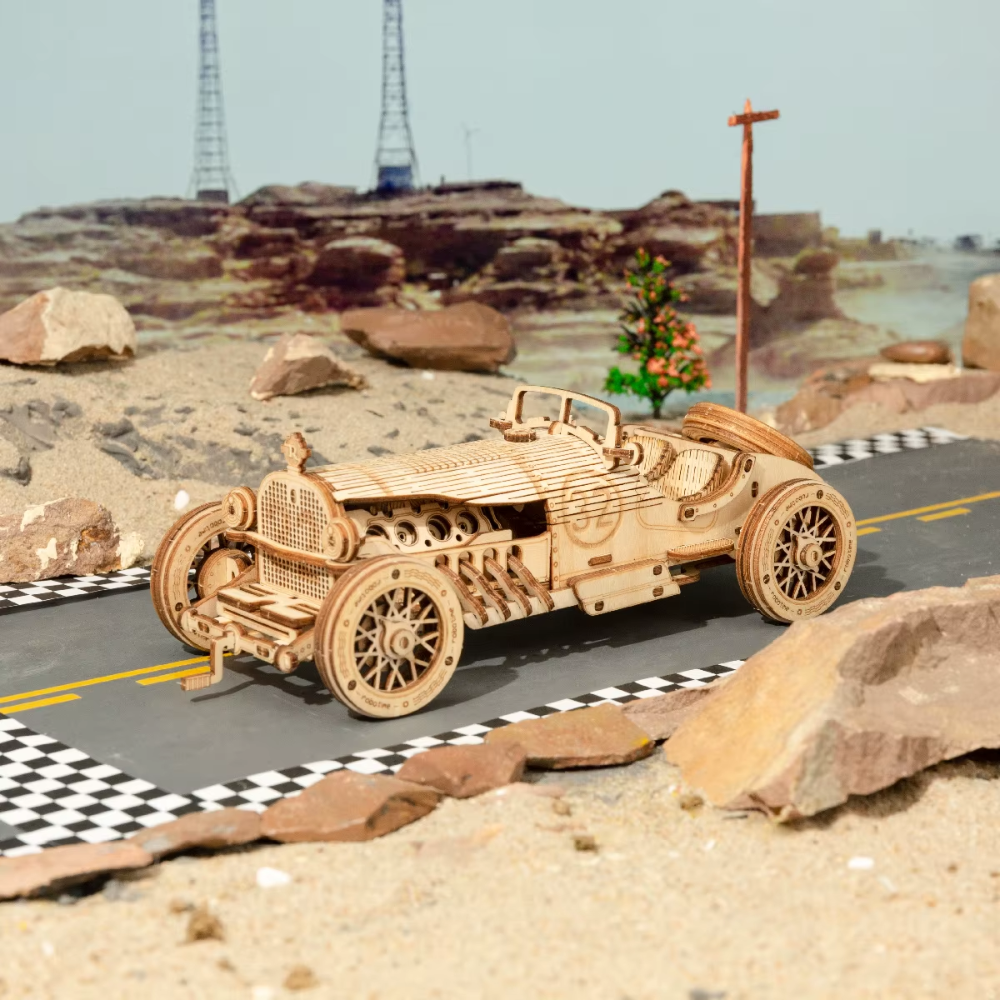 Maquette voiture en bois : voiture de collection EcoCraft