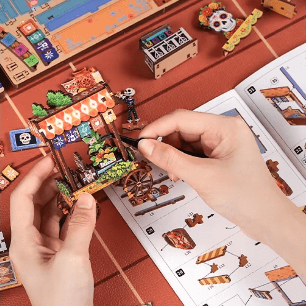 Book Nook : Plaza de los muertos EcoCraft