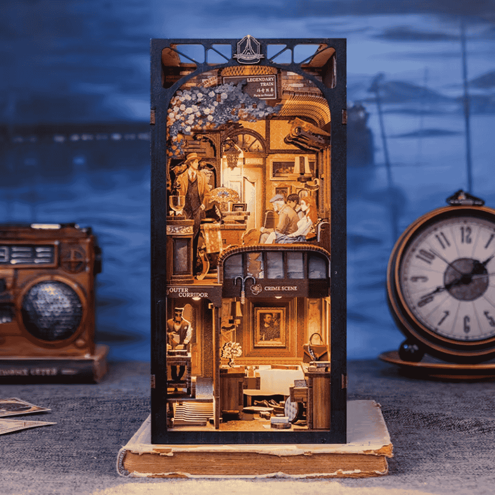 un nook book en forme de wagon de train
