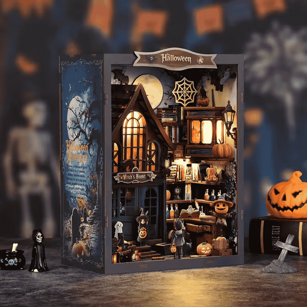 Book Nook Halloween EcoCraft