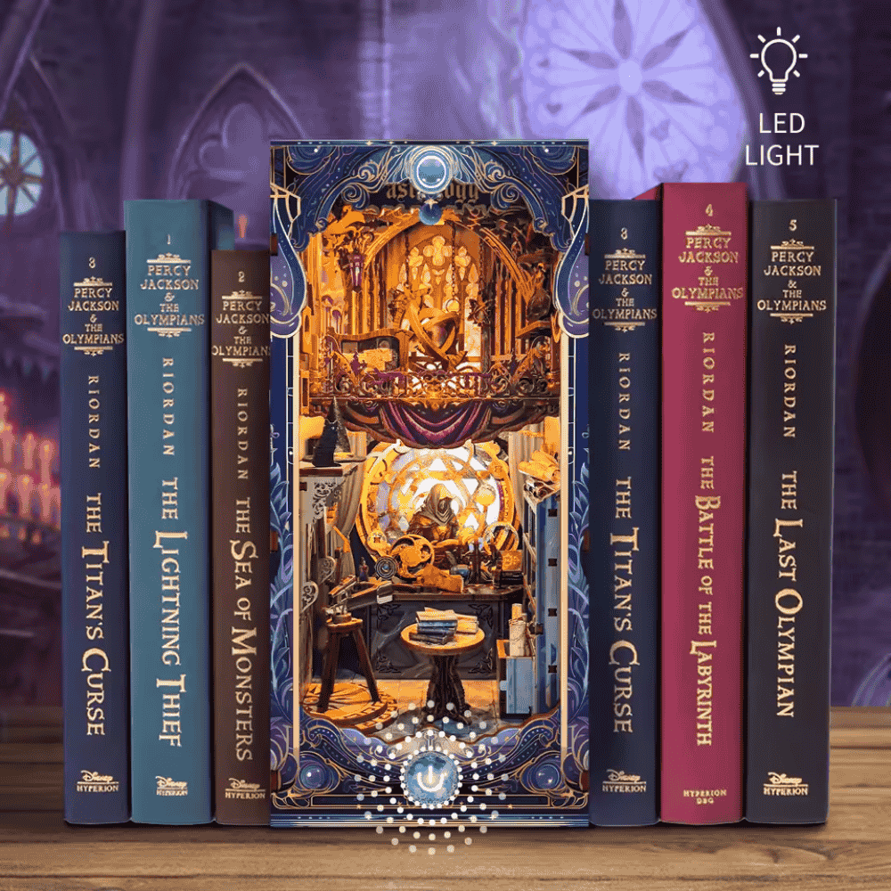 maquette serre livre l'antre du sorcier bleu