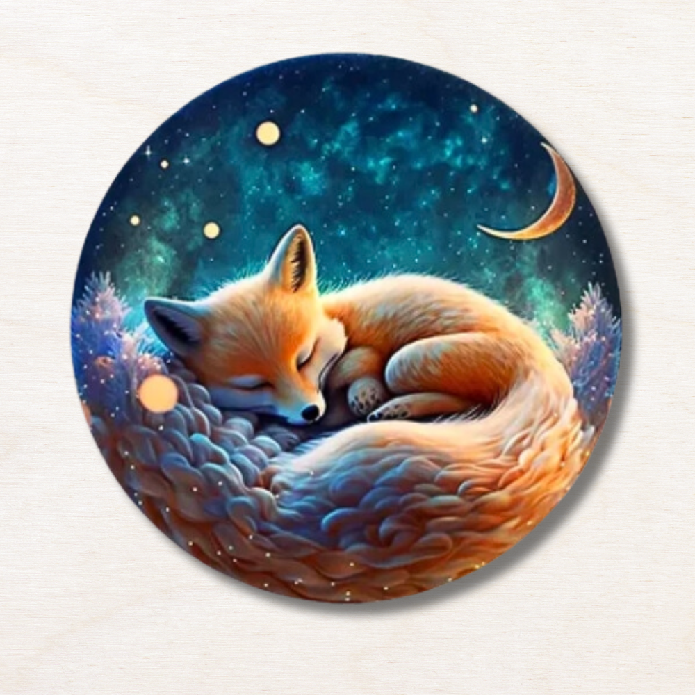 Puzzle animaux en bois : La nuit d'un renard ! EcoCraft
