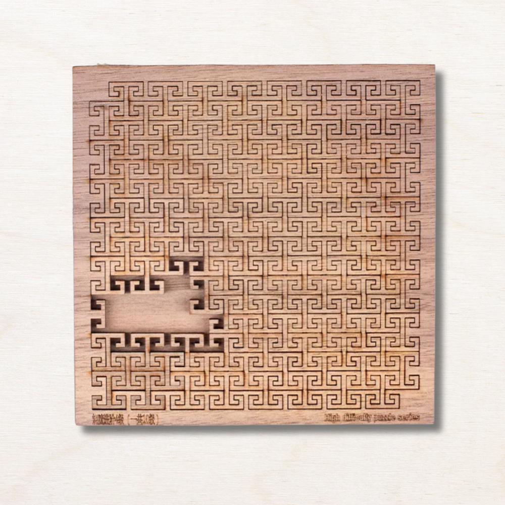 Puzzle en bois : double T ! EcoCraft