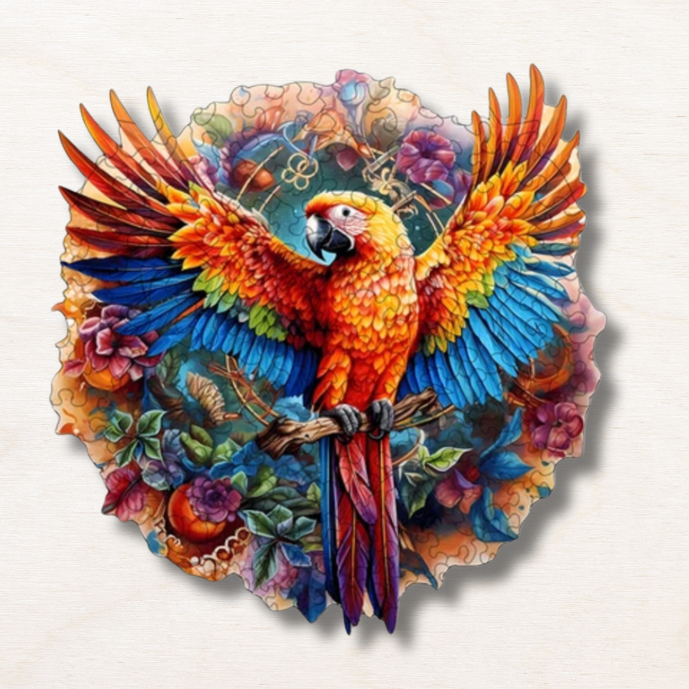 Puzzle animaux en bois : Coq ! EcoCraft