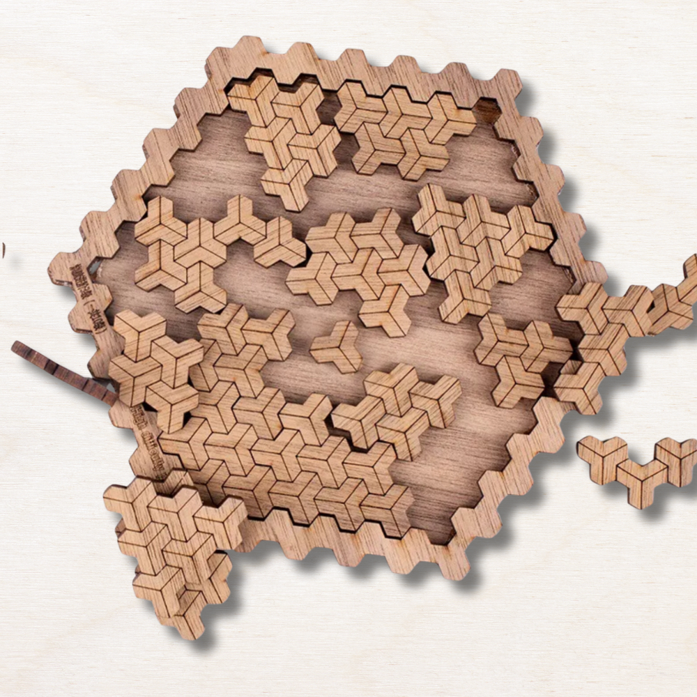 Puzzle en bois : Delta ! EcoCraft