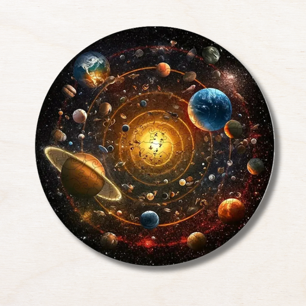 Puzzle en bois : Galaxie ! EcoCraft